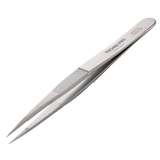 Mini Tweezers, Style M00D, Anti-Acid/Anti-Mag, SS, Fine, Sharp, Serrated, 3.5" redirect to product page